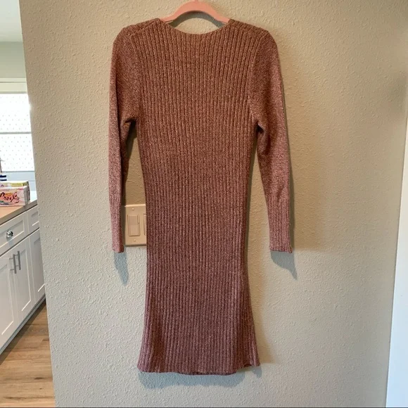 C/MEO Collective | Midi Long Sleeve Sweater Dress - Picture 5 of 12